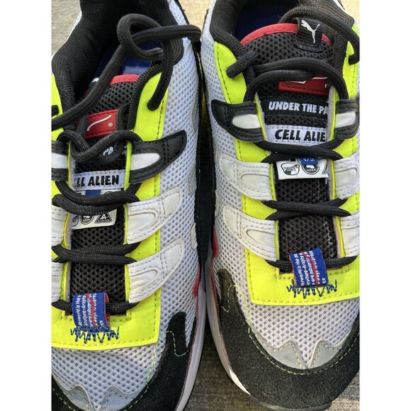 Puma Ader Error X Cell Alien White Black Shoes US Men’s 7.5 UK 6.5 - Picture 10 of 12